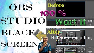 Cara Memperbaiki Black Screen Pada OBS Studio | Tutorial #3