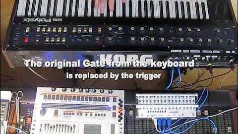 Chord Trigger for Korg Polysix and Poly61
