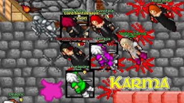 Overconfident PK Meets Karma! (Nova 2005 - RL Tibia 7.4) Marishi Swordsaint
