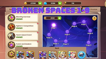 IDLE HEROES - BROKEN SPACES 1-9