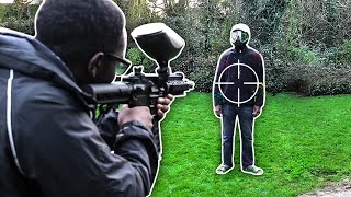 You Laugh You Get Shot With A Paintball Gun