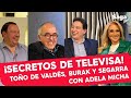 ¡SECRETOS de TELEVISA! ADELA MICHA con TOÑO DE VALDÉS, ENRIQUE BURAK y PEPE SEGARRA SAGALIVE EN VIVO