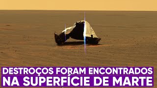 NASA encontra destroços na superfície de Marte