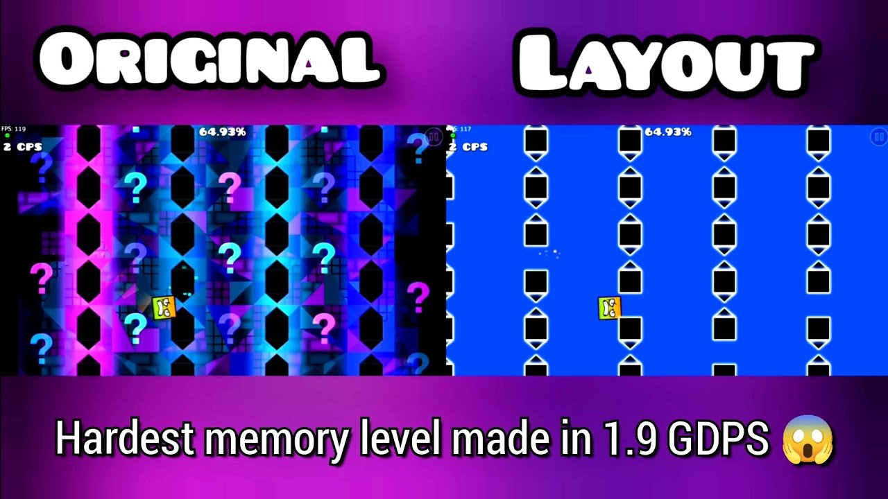 Operation Evolution Original vs Layout | Geometry Dash - YouTube