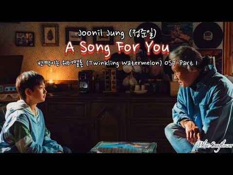Joonil Jung 정준일 A Song For You 반짝이는 워터멜론 Twinkling Watermelon OST Part 1 Han Rom Eng Lyrics