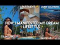 How I Manifested My Dream Lifestyle In Less Than A Year | Moving Out,Traveling,Glowing Up & MORE !