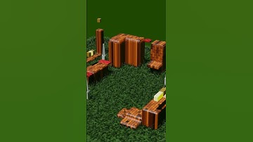 A Basic Mario Level Design(part 1)#animation #blender #mario #level #design #3d #block #grass #item