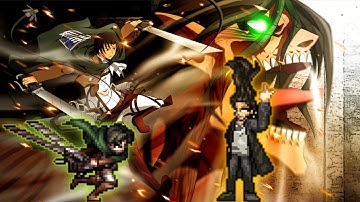 Levi Ackerman(New)(Soulfire) VS Final Eren in Jump Force Mugen