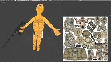 Update2 : Color, Normal and Specular Map + Rig fix + Ragdoll