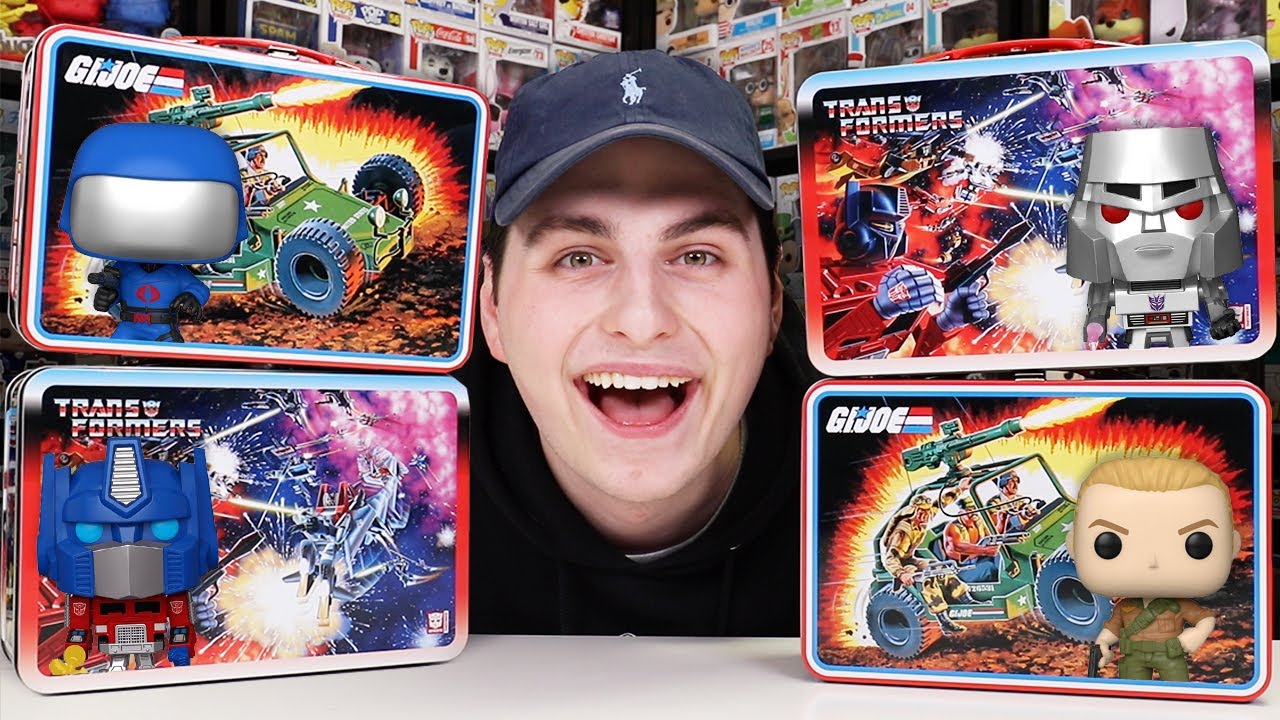 限定FUNKO POP!  G.I.ジョー　vs トランスフォーマー限定BOX Amazon.com: Funko Pop! Box Transformers vs G.I. Joe Set