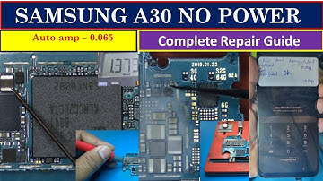 Samsung A30 No Power (Step by Step Repair Guide)