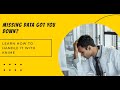 Handling Missing Data in KNIME