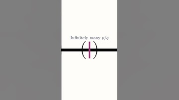 Irrationals and Rationals #maths #math #mathematics