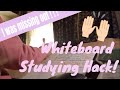  how to study with a whiteboard  studyhack for premeds