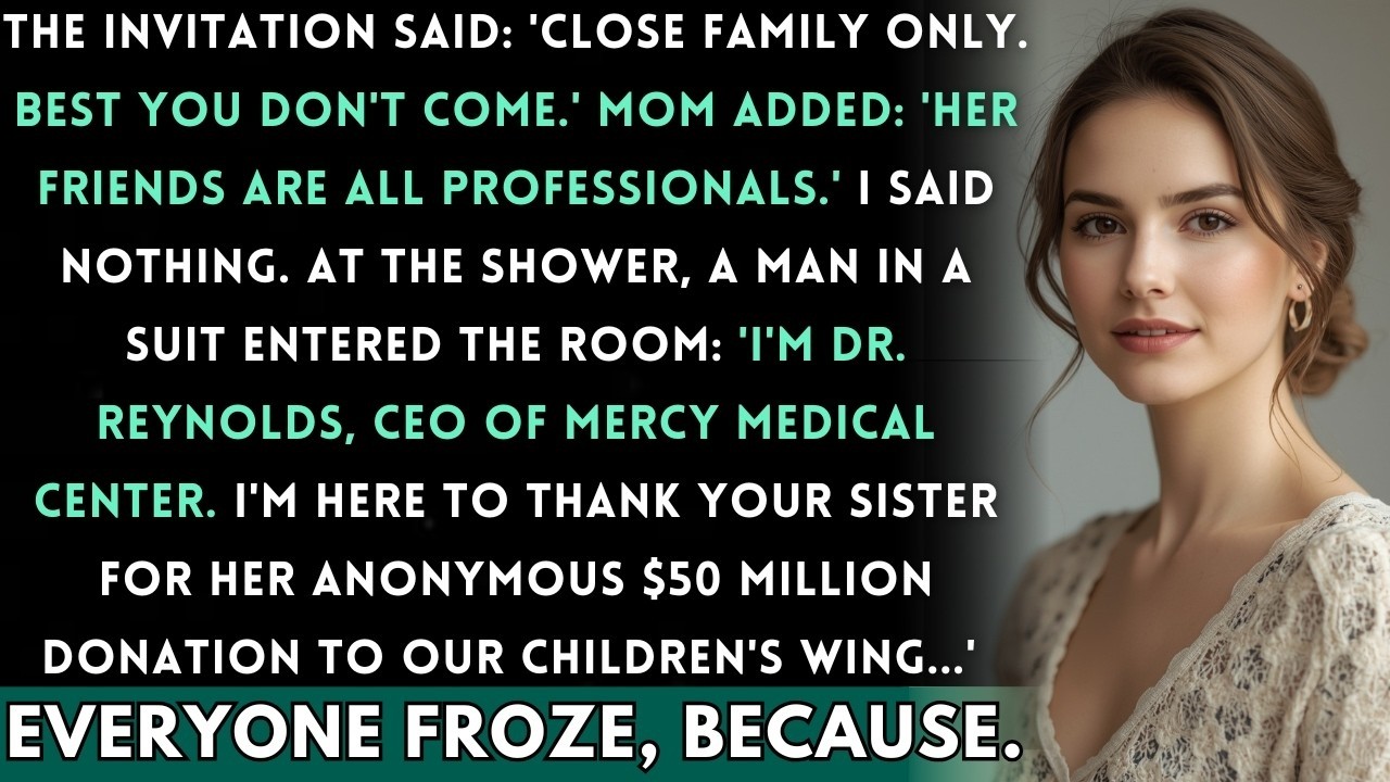 My Sister's Baby Shower Said 'Keep It Intimate' — Then The Hospital CEO Arrived For Me...