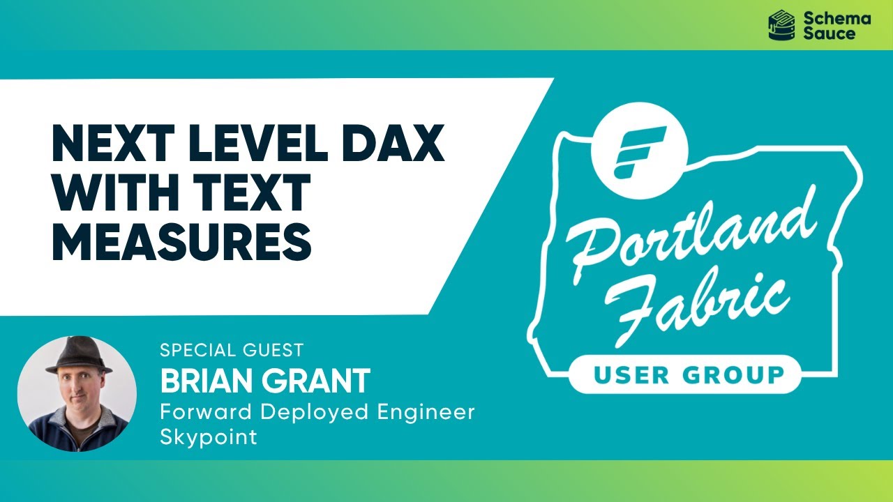 Next Level DAX with Text Measures with Brian Grant - YouTube
