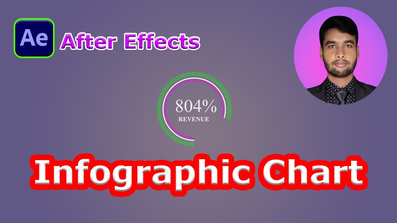 Infographic Chart Animation In After Effects Bangla Tutorial - YouTube