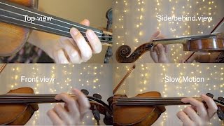 HOW TO VIOLIN VIBRATO (wrist) | UP CLOSE AND PERSONAL