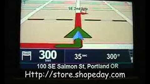 tomtom 910 text to speech demo