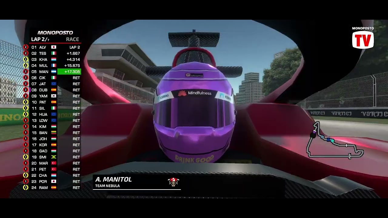 can 150 mad 9 risk 10 power/speed ai survive 7 laps of mexico?