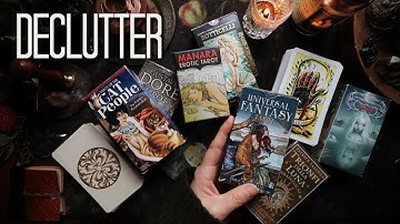 Tarot Collection and Declutter Series // VIDEO 5 // Tuck Box Decks: Lo Scarabeo and U.S. Games