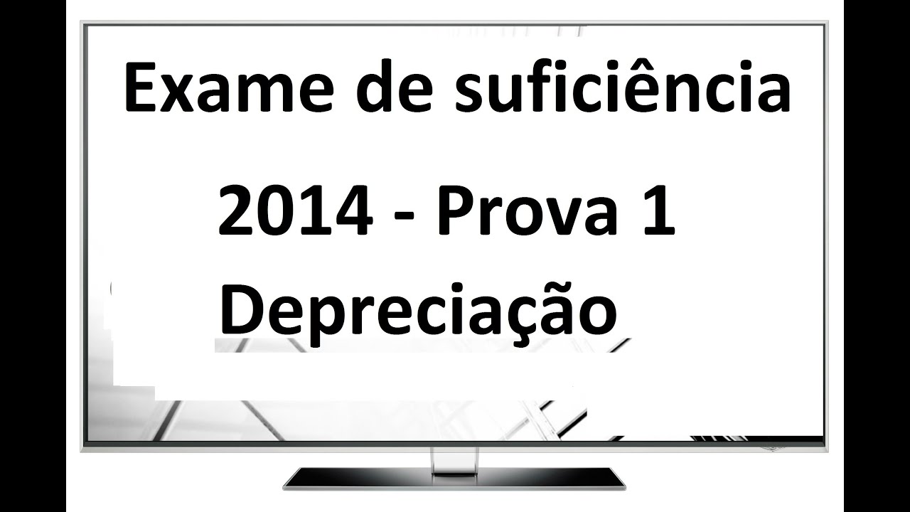 Prova exame de suficiencia 2014