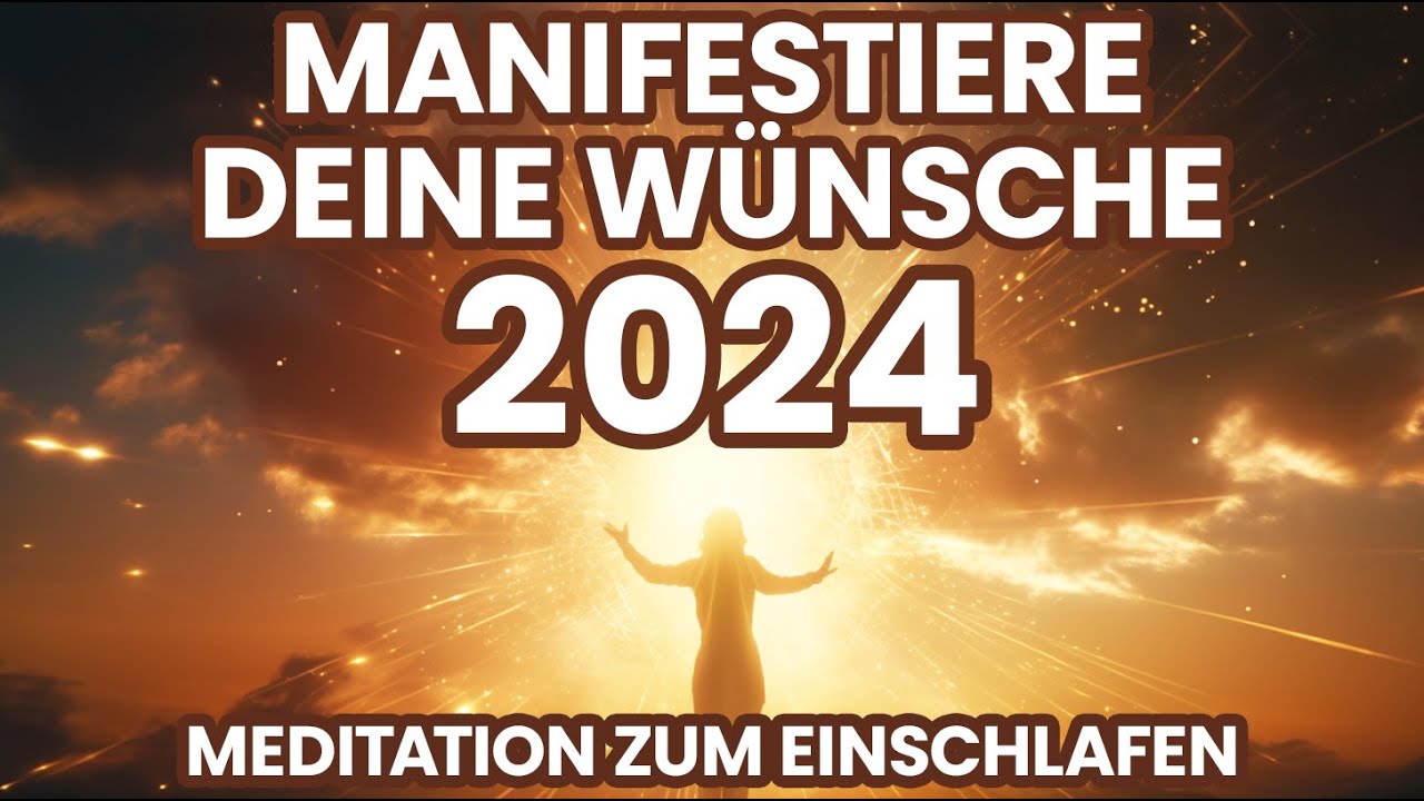 Manifestiere Deine Wünsche im Schlaf mit dem Gesetz der Anziehung | Meditation zum Einschlafen