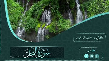 تلاوة خاشعة ومبكية/ سورة النحل/ للقارئ هيثم الدخين