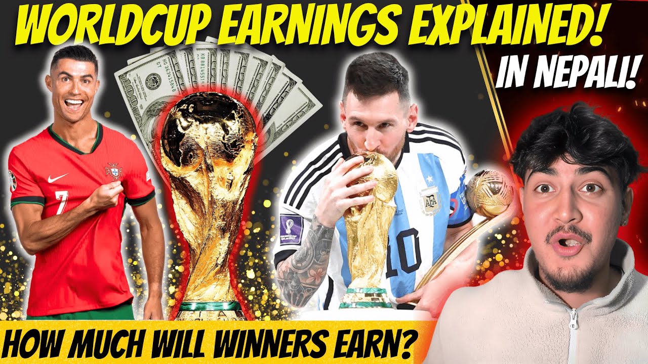 FIFA World Cup Money Explained 😍 | How Much Teams Earn from Each Round to Winners 🏆 WHO WILL WIN???🤯