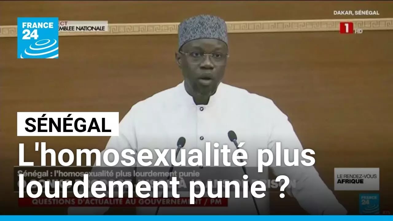 Sénégal : l'homosexualité plus lourdement punie, O.Sonko propose jusqu'à dix ans de prison