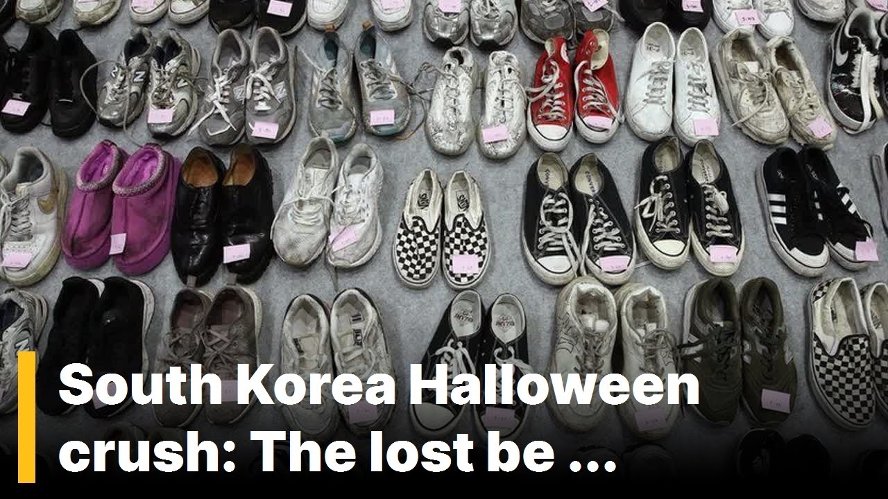 A minute ago! / South Korea Halloween crush: The lost belongings in ...