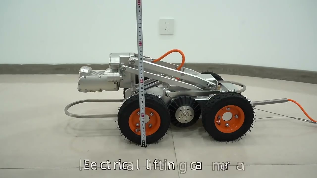 GT108 CCTV Sewer drain pipe inspection cralwler camera system