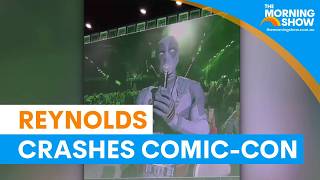 Ryan Reynolds surprises Comic-Con in Deadpool costume | The Morning Show