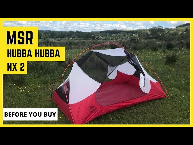 MSR Hubba Hubba NX 2 Setup | Overview My New Tent - YouTube