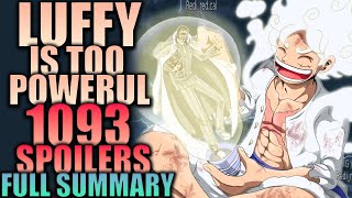 LUFFY IS TOO POWERFUL (Full Summary) / One Piece Chapter 1093 Spoilers