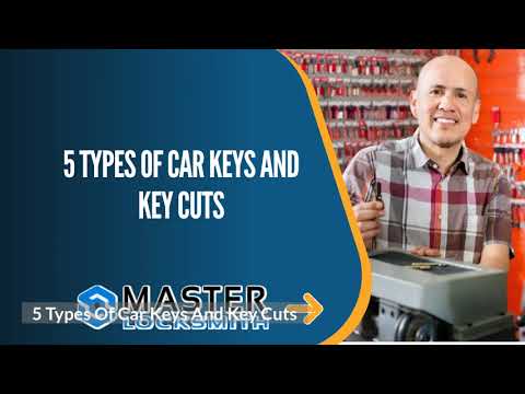 Different Types Of Car Key Cuts
