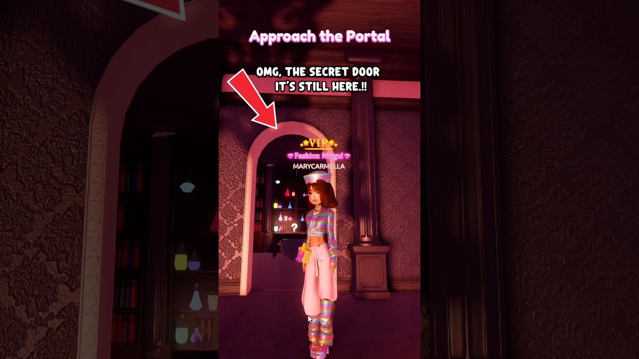 DRESS TO IMPRESS SECRET DOOR IN VALENTINE'S UPDATE!! 