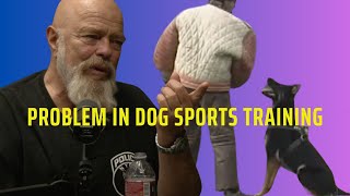 Problem in Dog Sport Training