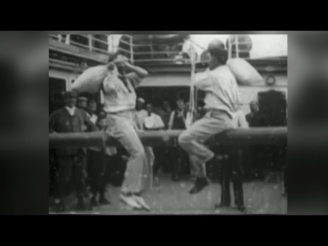 An Exciting Pillow Fight | 1900 | Documentary, Short