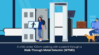 Security screening tips at Brisbane Airport for passengers requiring assistance.