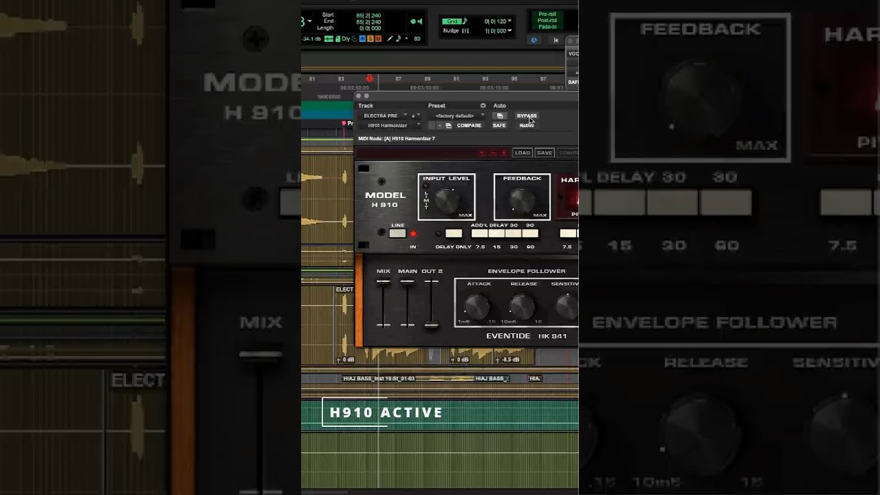 Using Eventide H910 for Grit & Color on Keys