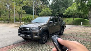 CAR ASMR | 2021 Toyota Hilux Rogue 2.8 AT 4X4 | Sights \& Sounds