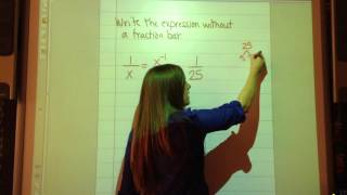 Pre-Algebra 4.6 Negative and Zero Exponents