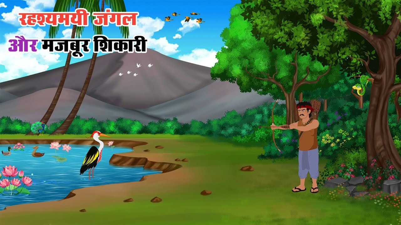 रहस्यमयी जंगल और शिकारी की मजबूरी | HINDI KAHANIYA | HINDI STORIES | हिंदी कहानी#sabtoon#trending 