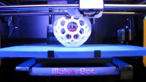 Makerbot Replicator 2 - time lapse