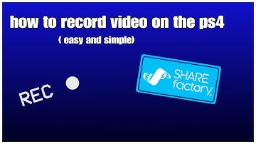 Bf1 how to record video on the ps4