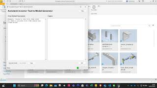 text to 3D model generation failed attempt - python and Autodesk Inventor  API