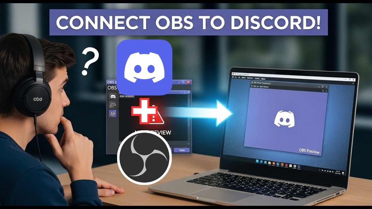 How To Connect OBS to Discord (Audio + Camera Setup Guide) - YouTube