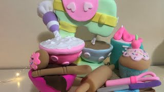 How I made a Bakers Cook book part 1  / Fake bake / whimsical/foam clay