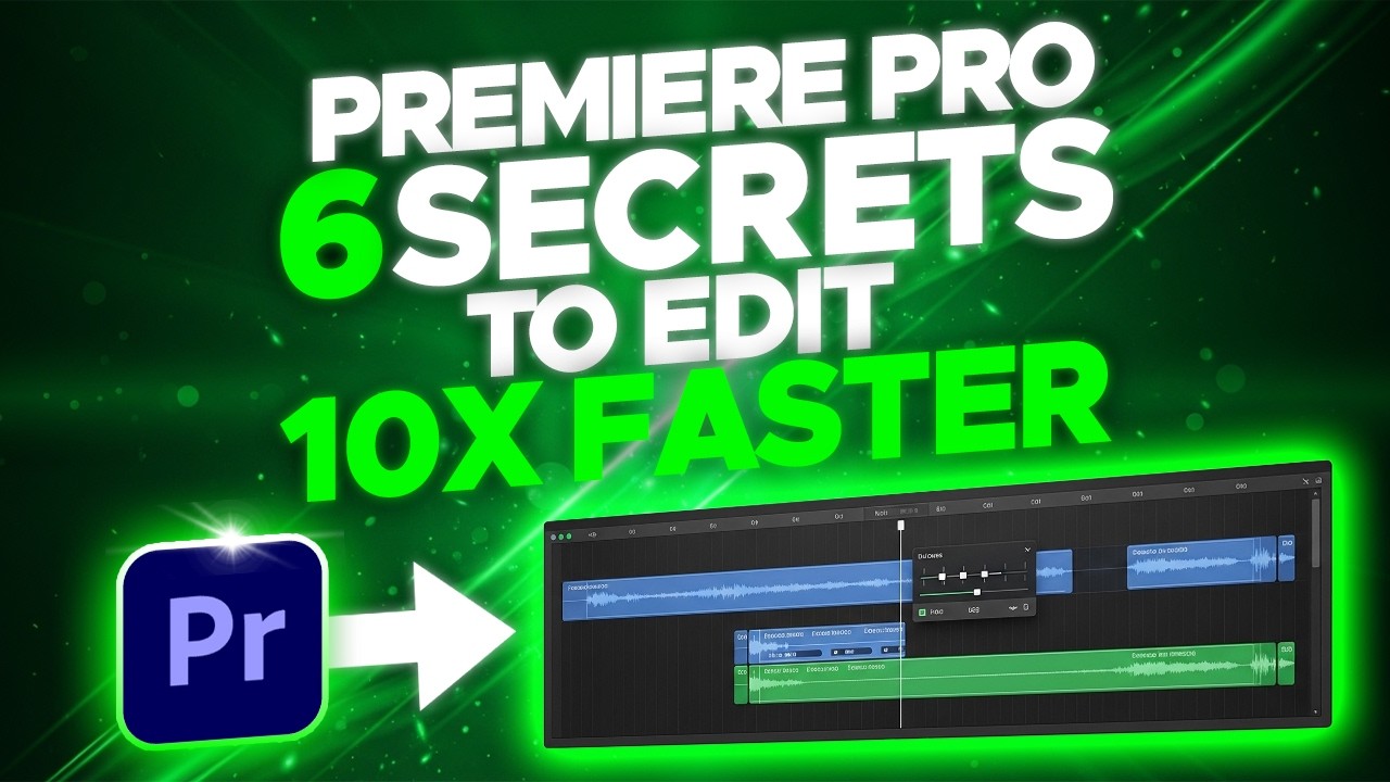 Stop Editing the Slow Way: 6 Premiere Pro Tricks Pros Use - YouTube